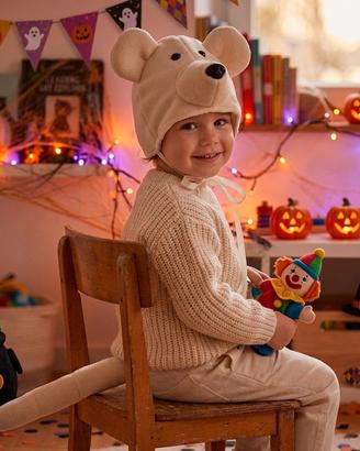 Costume da cagnolino in morbido pile per bambini