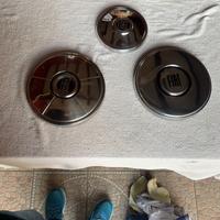 Tre Calotte ruote Fiat vintage