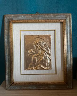 Bassorilievo Verginelli bronzo 547/999
