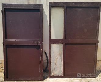 Porte di ferro per garage/magazzino/box