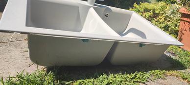 lavandino cucina doppia Frake