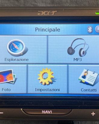 Acer P630 navigatore gps vintage