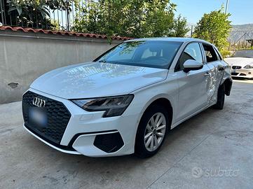 Audi A3 2.0 TDI 150CV S-Tronic - 2023 Incidentata