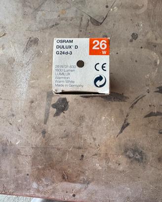 Lampdine osram delux d 26 W 830