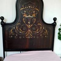 Letto Antico in Ferro Battuto