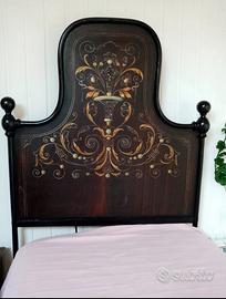 Letto Antico in Ferro Battuto