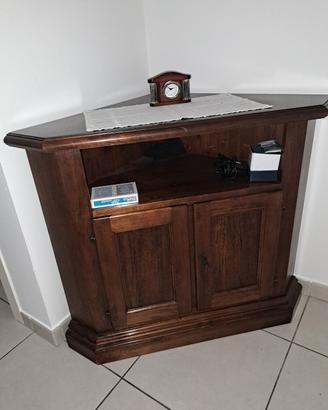 Mobile angoliera in noce 
