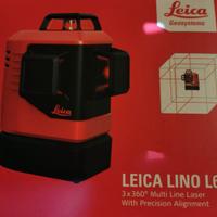 Livella laser LEICA LINO L6 R più LEICA TRI 75
