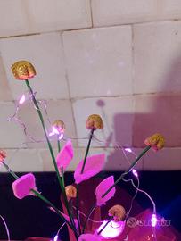 piantina mimosa finta luminosa 