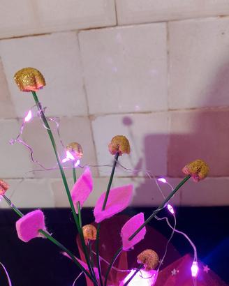 piantina mimosa finta luminosa 