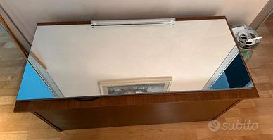 Specchio da bagno 125x50 con luce