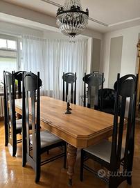 CASSINA SET di 6 sedie ARGYLE 1973