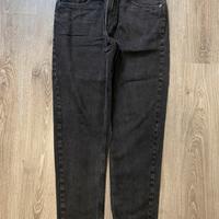 jeans denim neri bershka