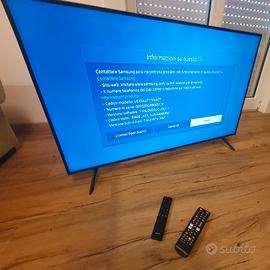 Smart TV samsung 43" 4k risoluzione 3840x2160