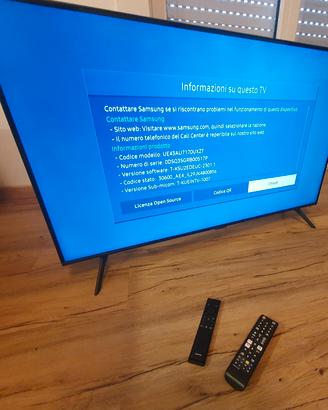 Smart TV samsung 43" 4k risoluzione 3840x2160