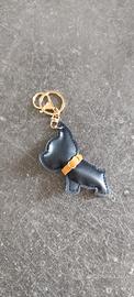 Portachiavi bulldog francese nero