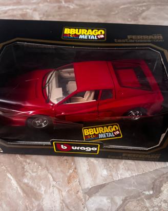 Modellino Bburago Ferrari Testarossa 1984