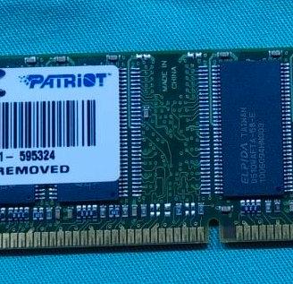 MEMORIA DESKTOP Patriot 1GB DDR DIMM