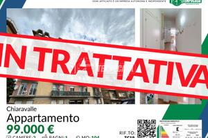 APPARTAMENTO IN CENTRO A CHIARAVALLE CON BALCONI E