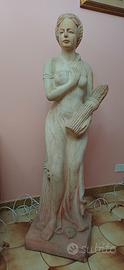 statua marmo Carrara e terracotta senese lavorate 