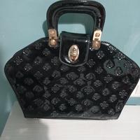 borsa con manico e tracolla 