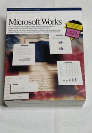 Microsoft Works versione 2.0 - programmi + manuali