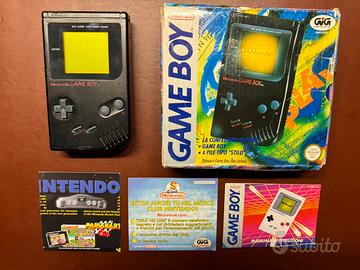 Game Boy Play It Loud Classic con scatola e manual