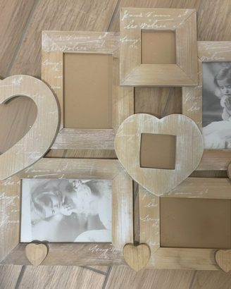 Cornice Collage Shabby Chic – 68x49 cm – Portafoto