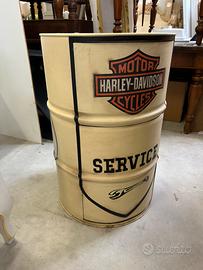 Barile custom porta oggetti harley davidson