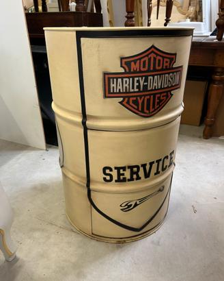 Barile custom porta oggetti harley davidson