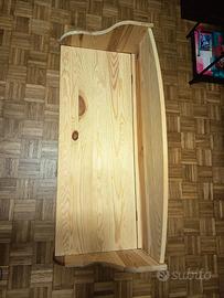 Cassapanca in legno 