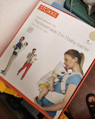 Marsupio Stokke MyCarrier Cool 3in1 Mesh