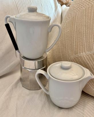 Caffettiera Moka Vintage Mulino Bianco NUOVA