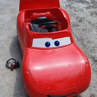 Macchina auto elettrica cars Saetta McQueen disney