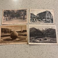 4 VECCHIE CARTOLINE VIAGGIATE