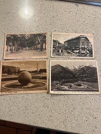 4 VECCHIE CARTOLINE VIAGGIATE