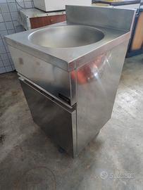 Lavandino in acciaio inox 