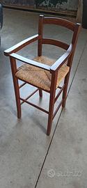 Seggiolone legno