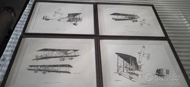 10 stampe Aerei anni 20 ( 25 euro tutte assieme).