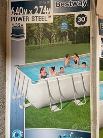 Piscina Bestway 6,40x2,74x1,32 m