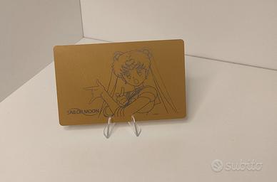 Card Collezionabile Sailor Moon Dorata / Gold Card