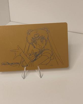 Card Collezionabile Sailor Moon Dorata / Gold Card