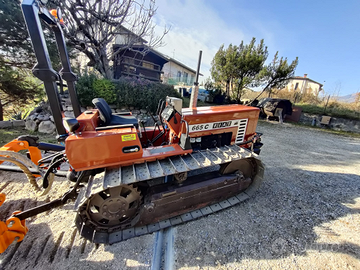 Trattore agricolo cingolato 665 c Montagna Fiat