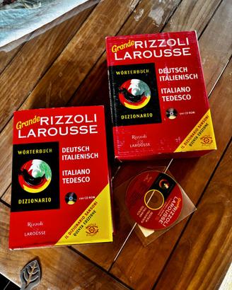 Dizionario Tedesco-Italiano Rizzoli Larousse 