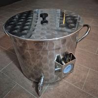 Pentola inox per birra 50 litri