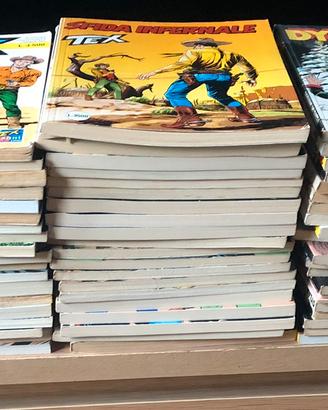 Collezione fumetti Tex-Dylan Dog
