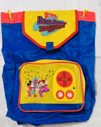 zaino musicale Disney Topolino