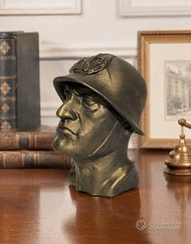 Busto Benito Mussolini storico – Effetto bronzo