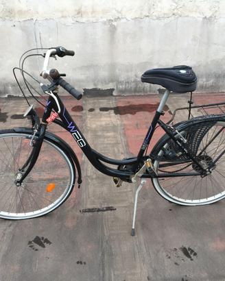 bici da donna e uomo pari al  nuovo