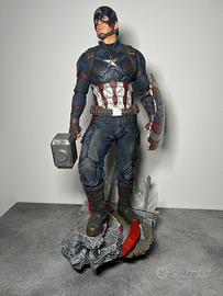 Captain America:Avengers Endgame Statua 1/4 Deluxe